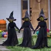 Halloween Light-Up Witches med insatser som håller händerna skrikande häxor ljudaktiverad sensordekor Halloween dekoration utomhus y217f