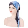 Chapeaux Hijabs intérieurs pour femmes musulmanes, Turban imprimé, bonnet pour dames, accessoires pour cheveux, écharpe musulmane, perte de cheveux, nouvelle mode