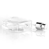 Zwart 30 ml Flat Square Glass Pump Spray Fles Rechthoek Parfum Glas Verstuiver Fles Spray 30ml