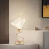 Papillon abat-jour lampes de nuit nordique lampe de Table de chevet or moderne chambre Hall Restaurant lampe de bureau pour salon
