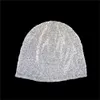 BeanieSkull Caps TOHUIYAN Reflektierende Beanie-Mütze für Männer Frauen Herbst Winter warme Strickmützen Skullies Bonnet Chapeu feminino Gorras Strick-Skimütze 221125