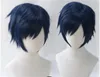 My Boku no Hero Academia Iida Tenya Parrucche Parrucca per capelli corti da uomo 28 cm