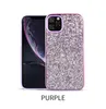 Bling Glitter Phone Cases For Iphone 13 Pro Max i 12 11 XS XSmax XR 8 7Plus Fashion Designer Plating Rhinestone Diamond Women Soft Silicone Sexy Girly Back Cover