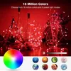 Struny LED Bluetooth Fairy Garland Light App Control RGB String Christmas Party Bar Dekoracji Miedzi Drut Oświetlenie