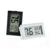 Gros noir/blanc Mini numérique LCD environnement thermomètre hygromètre humidité température mètre dans la chambre réfrigérateur glacière livraison gratuite juchiv