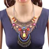 Kedjor Fashion Brand Design Chain Necklace For Women Acrylic Bead Statement Chunky Vintage Alloy Pendant239Z