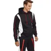 Mężczyzna Combat Team Uniform Uniform Sets Moda Z Długim Rękawem Pullover Bluza Spodnie Sportwear Projektant Zima Luźna Casual Kieszeń Z Kapturem Dres