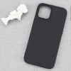 TPU-Telefonhülle für iPhone 12 11 Mini Pro MAX XS XR 8 7 Plus Samsung S20 FE weiche schwarze Hülle Matte Abdeckung