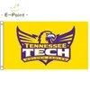 NCAA Tennessee Tech Golden Eagles Vlag 3 * 5ft (90cm * 150cm) Polyester Vlag Banner Decoratie Flying Home Garden Flag Feestelijke geschenken