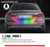 Новый светодиодный светильник Haflgate RGB Гибкие автомобильные Светодиодные полосы Бар Truck Водонепроницаемый Хвостовой Блок Огни для DRL Тормозной поворот Сигнал Реверс 12V