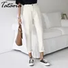 Tataria Jeans Harem для женщин Свободные винтажные гаремические бежевые женские джинсы брюки с высокой талией хлопчатобумажные джинс джинды Джинс дети 201029