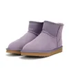حار بيع كلاسيك U5854 النساء التمهيد الثلوج Aus جلد الغنم الطبيعي أفخم الدفء الأحذية هدية جميلة أعلى جودة