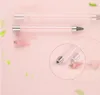 Tamax 1 pc Dual-End-End-End Dotting Potting Pen Cristal Grânulos Punho de Strass Prisionos De Cera De Cera De Lápis Glitter Pó Arte Tools2021