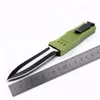 Mict A161 161 vert automatique double action tactique camping pliant couteaux à lame fixe couteau cadeau de noël