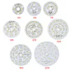 7W Round 5730 SMD 14 LEDs Super Bright LED Chip Light Lâmpada Lâmpada DC21-24V