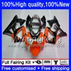 Kit för Honda CBR 929RR 900 929 RR 00 01 2000 2001 50HM.126 Orange Grå CBR900 RR CBR 900RR 929CC CBR900RR CBR929RR CBR929 RR 00 01 FAIRING