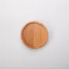 Creative Natural Round Bamboo Wood Coasters Handmade Accessories Drink Mat Home Table Tea Coffee Cup Pad