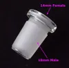 10mm żeński na 14mm męski szklany adapter konwerter miska do szkła fajki wodne bong kwarcowy banger złącze redukcyjne