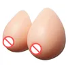 Realistyczne silikonowe formy piersi Proteza Fałszywe piersi samokrobatowe cycki dla drag queen shemale transpłciowe crossdresser9976623