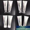 Yüksek Kaliteli 100ml Gümüş Plastik Yumuşak Tube'un 100g Kozmetik Losyon Krem Şampuan Diş Macunu Squeeze Şişeleri Ücretsiz Kargo