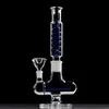 TORO Tall Heady Glass Beaker Bong Hookahs Smoking Accessories Shisha Dab Oil Rigs Double Glass Smoking Water Pipes 14MM Joint Male3342181