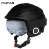 hoofd snowboard-helm