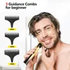 Electric Hair Clipper USB Rechargeable 0mm Shaver Beard Trimmer Professional Men Cutting Machine Barbershop 220216