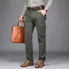 Cargohose Militärstil Herbst Frühling Armee Baumwolle Herren Viele Taschen Taktische Gerade Passform Arbeitshose Männliche Kampfjogger 201110