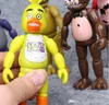 FNAF FREDDY039S 5PCSロットロット18cmナイトメアフレディフレディチカボニーファンタイムフォクシーアクションフィギュアモデルドールズおもちゃ幼児888780