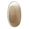 Bakform Oval bröd Banneton Proofing Korg med foder Handgjord rottingskål Perfekt för surdegsbakning XBJK2202