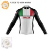 Kış Bisiklet Formaları 2022 İtalya Takım Dağ Bisikleti Bisiklet Bisiklet Giyim Erkekler Uzun Kollu Ropa De Ciclismo Sıcak Bisiklet Ceket 220226