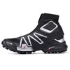 2023Scarpe da neve invernali Snowcross CS Stivali da trailmen Nero Volt Blu Rosso Calzino Chaussures Scarpe da ginnastica da uomo