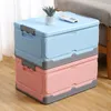 Accessories Packaging Organizers Foldable Storage Sundries Case Collapsible Book Box with Lid for Home Office Car Dorm Room