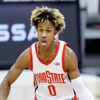 مخصص Osu Ohio State Buckeyes جيرسي كرة السلة E.J. Liddell Malaki Branham Zed Key James Kyle Young Washington Jr. D'Angelo Russell Justin Ahrens Jamari Wheeler 4xl