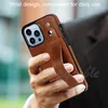 Luxury Wallet Wrist Strap Leather Phone Cases for iPhone 11 13 Mini 12 Pro Max XR X 6 7 8 Plus 12 Back PU Case