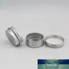 8G 12G 15G Mały pusty balsam pojemnik aluminiowy mini rozmiar podróży metalowy słoik kosmetyczny próbka butelka do pielęgnacji skóry solidne perfumy3568596