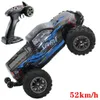 RC Drift Car Brushless Motor Brushless ESC 2.4G RC Car 4WD 52 km / h Buggy ad alta velocità Monster Truck anti-vibrazione Drift Racing Toy