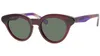Brand Fashion Women Cateye Sunglasses Men Polarized Sunglasses Cat Eye Eyeglasses High Quality Handmade THE MASK Plank Sun Glasses With box