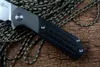 TWOSUN TS223 M390 Presentkollektion Vikande knivar Taktisk Utomhusjakt Utility Survival EDC Verktyg Fast Open Titanium Carbon Fiber Handle