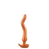 Nxy dildos anal brinquedos super macio jinlong backyard plugue masculino e fêmea masturbação dispositivo líquido sílica gel em profundidade divertido expansão adulto produtos 0225