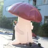 Inflatable Mushroom with Hat Inflatables Balloon With LED and CE Blower for Advertising Inflatables Promotion Decoration