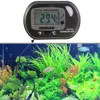 Mini serbatoio termometro digitale per acquario per pesci con batteria sensore cablato inclusa nel sacchetto del opp Colore nero giallo per opzione Spedizione gratuita