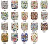 59 Cores Boy rapazes e raparigas impermeável ajustável Diaper Pant animal dos desenhos animados Imprimir Bebê reutilizável lavável fralda de pano M3049