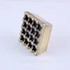 Selling Retro Design High Quality Cellular Zinc Alloy Metal 16 Holes Safety Cigarette Ashtray For Home T200111