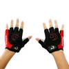 3 farben Outdoor Radfahren Half Finger Handschuh Männer Frauen Sport Anti Slip Gel Pad Motorrad Fahrrad Straße MTB Bikes Handschuhe