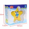 Baby Bath Brinquedo Brinquedo Esguiçoso Splash Spray Starfish Rotate Infantil Interactive Educação Banheira Banheira Boneca Para Crianças Kid LJ201019