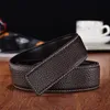 Belts Mens Belt Fashion Belts Men Leather Black Business Belts Women Big Gold Buckle Womens Classic Casual Belt with Orange Bo1304990