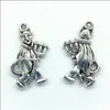 Partihandel LOT 100PCS Retro Devil Alloy Charms Pendants för smycken Göra DIY Armband Halsband Örhängen 26 * 15mm