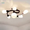 Ceiling Lights American Simple Living Room Led Lamp Warm Romantic Main Bedroom Wedding Creative Personality Study Lighting