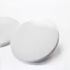 9cm Sublimation Blank Ceramic Coaster White Ceramic Coasters Heat Transfer Printing Custom Cup Mat Pad Thermal Coasters SEASHIPPING LJJP762